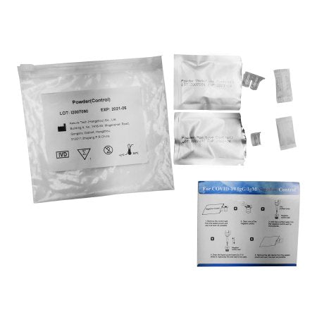 Assure Tech - Antibody Test Control Kit COVID-19 IgG / IgM Positive Level / Negative Level - AZ-CTRL-CW