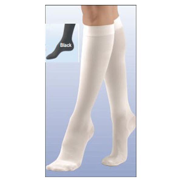Fla Orthopedics Inc Hose Compression Activa Knee High Closed Toe Large Unisex Black 1/Pr - H3063
