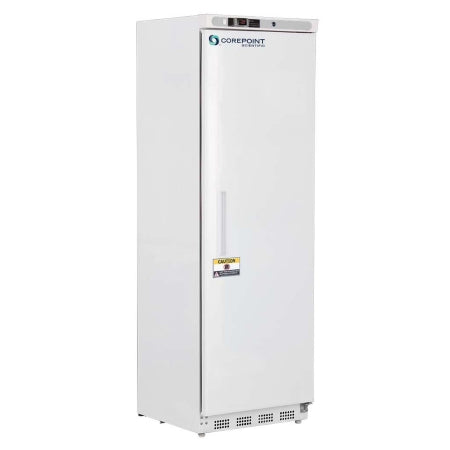 Corepoint Scientific - Upright Freezer Laboratory and Pharmacy Use 14 cu.ft. 1 Solid Swing Door Manual Defrost - NSPF141WWW/0MHC