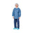 Precept - Warm-Up Jacket Periwinkle 2X-Large Hip Length Disposable - 1725XXL