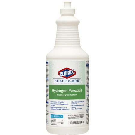 Clorox Healthcare - Surface Disinfectant Cleaner Peroxide Based Manual Squeeze Liquid 32 oz. Bottle Unscented NonSterile - 31444