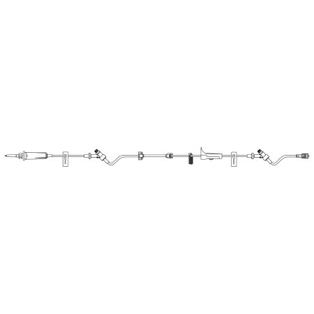 Infusomat Space - IV Pump Set 15 Drops / mL Drip Rate 120 Inch Tubing 2 Ports - B. Braun - 362420