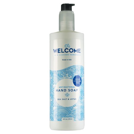 Dynamic Diagnostics - Antimicrobial Soap Liquid 16 oz. Pump Bottle Sea Salt / Lotus Scent - 8116