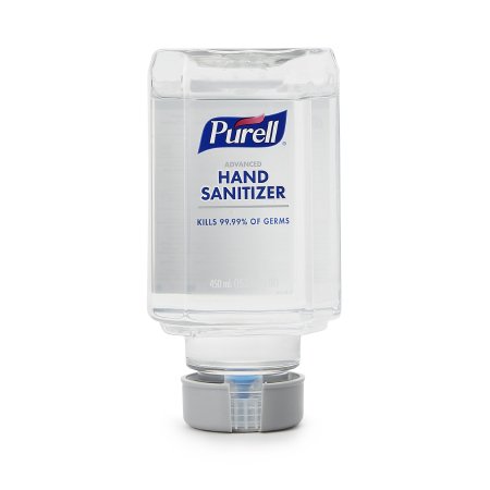 Purell Advanced - Hand Sanitizer 450 mL Ethyl Alcohol Gel Dispenser Refill Bottle - 4450-06