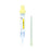 Urine-Monovette - Urinalysis Tube Round Bottom Plain 13 X 75 mm 3.2 mL Yellow Luer Screw Cap Polypropylene Tube - Sarstedt - 10.250.001