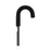 Nova - Offset Cane Aluminum 30 to 39 Inch Height Black - Nova Ortho-Med - 1040BK