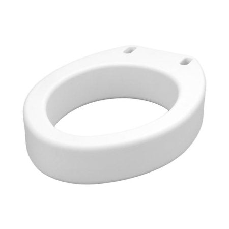 Nova - Raised Toilet Seat 3-1/2 Inch Height White 300 lbs. Weight Capacity - 8341-R