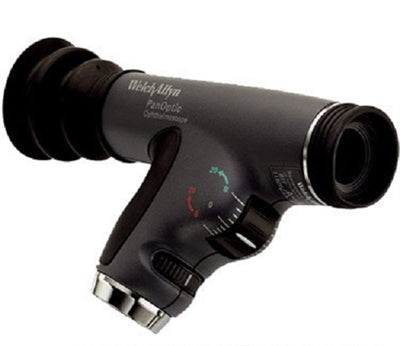 Welch Allyn 11810 PanOptic Ophthalmoscope Head Only - 1 Each | White | Medium