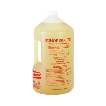 Ruhof Biocide - Surface Disinfectant Cleaner Quaternary Based Manual Pour Liquid 1 gal. Jug Scented NonSterile - 34566-27