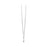 Centurion - Dressing Forceps 5 Inch Length Floor Grade Stainless Steel Sterile NonLocking Thumb Handle Straight Serrated Tips - Medline - 66200