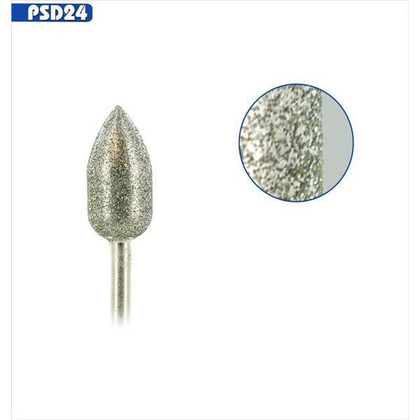 Medicool Bur Pbs Diamond 3/32" Pear Ea - PSD24