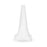 LumiView - Ear Speculum Tip Pediatric 2.75 mm Disposable - Welch Allyn - 52432-CLR-1