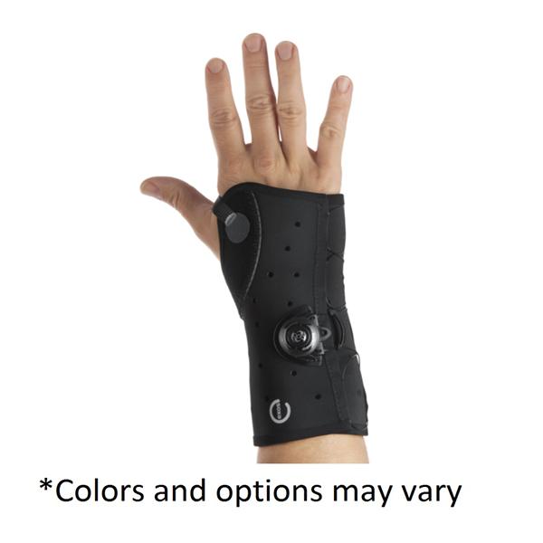 DJO Brace Exos Adult Wrist Black Size 2X-Small Left Ea - 221-21-1111