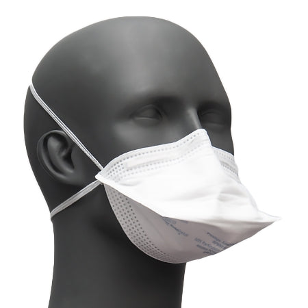 ProGear - Particulate Respirator / Surgical Mask Medical N95 Flat Fold Pouch Elastic Strap Regular White NonSterile ASTM Level 3 Adult - Prestige Ameritech - RP88020