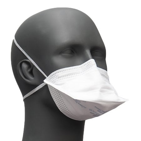 ProGear - Particulate Respirator / Surgical Mask Medical N95 Flat Fold Pouch Elastic Strap Regular White NonSterile ASTM Level 3 Adult - RP88020