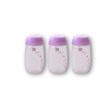 Unimom - Breast Milk Storage Bottle 5 oz. Plastic - Zev Supplies Corp - BSB