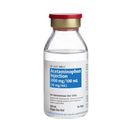 Leucadia Pharmaceuticals - ANALGESIC / ANTIPYRETIC 10 mg / mL Strength Acetaminophen Single Dose Vial 100 mL - 24201010024