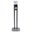 Purell ES8 - Hand Hygiene Dispenser Floor Stand PURELL ES8 Graphite ABS Plastic Touch Free 1200 mL Floor Stand - Gojo - 7218-DS