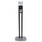 Purell ES8 - Hand Hygiene Dispenser Floor Stand PURELL ES8 Graphite ABS Plastic Touch Free 1200 mL Floor Stand - 7218-DS