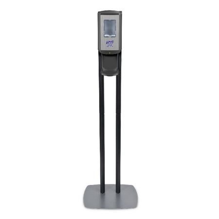 Purell CS6 - Hand Hygiene Dispenser Floor Stand PURELL CS6 Chrome / Black ABS Plastic Touch Free 1200 mL Floor Stand - 7416-DS