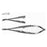 BR Surgical, Holder Needle Castroviejo 5-1/2" Curved Stainless Steel Ea - BR24-67114