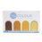 Tru-Colour - Adhesive Strip 1 X 3 Inch Fabric Rectangle Beige / Olive / Brown / Dark Brown Sterile - TCB-VBX100