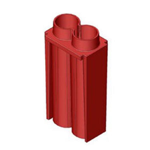 The Drucker Company Tube Carrier 100Mm 2 Place Red Ea - 7713030