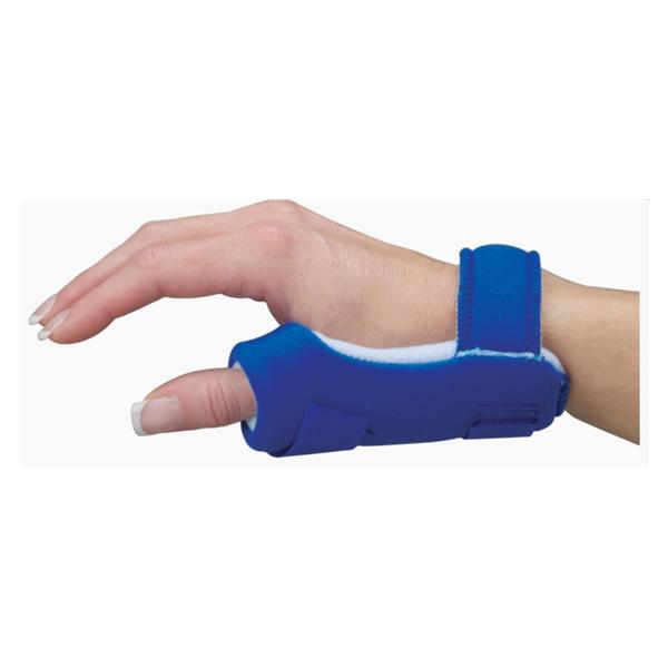 Deroyal Industries Inc Splint Lmb Air-Soft Short Thumb Mp Blue 2-7/8-3.25" Size Medium Left Ea - 313CL