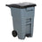 Rubbermaid Brute - Trash Can 50 gal. Rollout Gray Resin Manual - 1971956