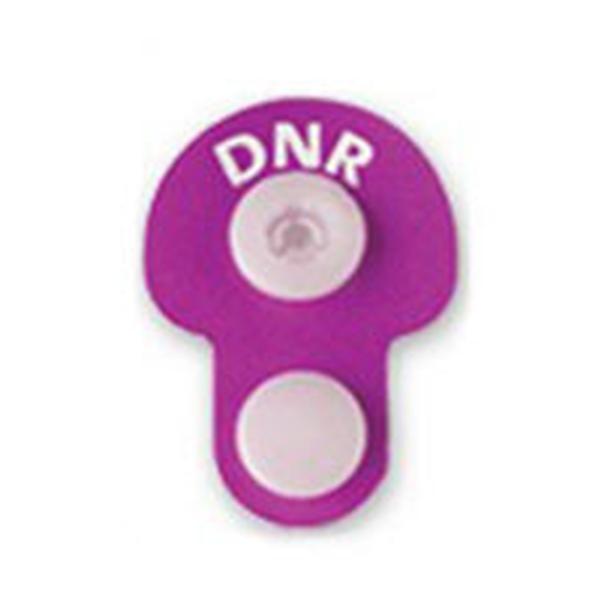 Precision Dynamics Corp. Wristband Snap Ident-Alert Grape Dnr Alert 240/Box - 8620D-33-PDO
