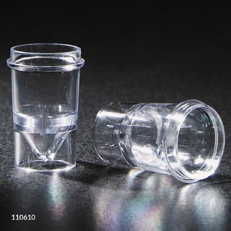 McKesson - Sample Cup 1.5 mL, Clear, 13.8 X 22.60 mm, Without Caps - 177-110610
