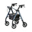 Star Heavy Duty - 4 Wheel Rollator Blue Adjustable Height / Folding Aluminum Frame - Nova Ortho-Med - 4289BL