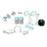 Zomee - Double Electric Breast Pump Kit - Zev Supplies Corp - TEXAS Z2 BUNDLE