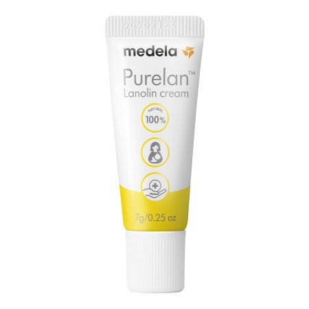 Purelan - Hand and Body Moisturizer 0.25 oz. Tube Unscented Cream - Medela - 101041780
