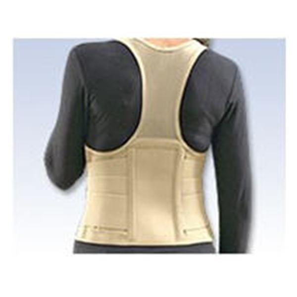 Fla Orthopedics Inc Support Cincher Adult Back Mesh Black Size Medium Ea - 2000BM