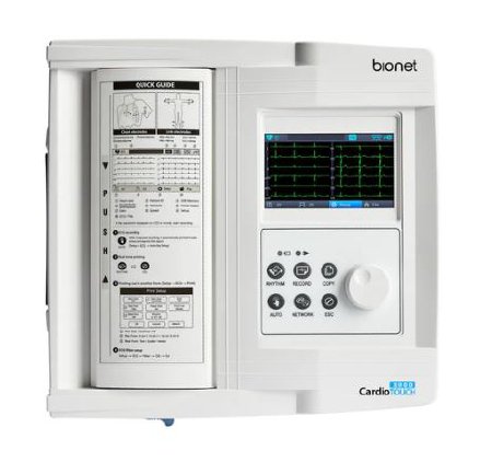 CardioTouch 3000 - Electrocardiograph System AC Power / Battery Operated LCD Display - ECG-3000 (N)
