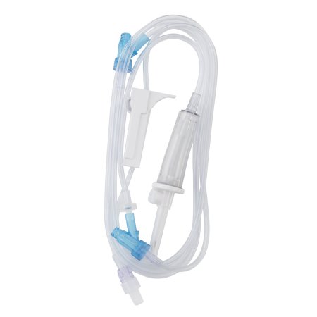 SafeDAY - Primary IV Administration Set 15 Drops / mL Drip Rate 84 Inch Tubing 2 Ports - B. Braun - 352639