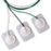 Trode - ECG Snap Electrode with Leadwire Monitoring Foam Backing 25 per Pack - A10057-S