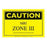 Newmatic Medical - Wall Sign Safety Caution MRI Zone III - 11708