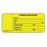 MedVision - Pre-Printed Label Anesthesia Label Yellow Paper Syringe Medication Patient_Drug_Amt_ Black Syringe Label 1 X 2-1/4 Inch - PDC Healthcare - MV04SY3773