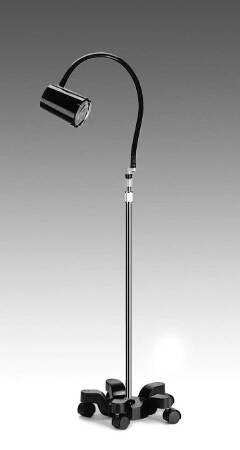 Phipps & Bird McKesson By Design Exam Light Floor Standing Incandescent / Halogen 60 Watt / 100 Watt Black - 28-XLMP-12