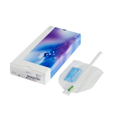 Lofric Hydro-Kit - Intermittent Closed System Catheter LoFric Hydro-Kit Male / Straight Tip 14 Fr. Without Balloon Hydrophilic Coated PVC - Wellspect Healthcare - 42014403