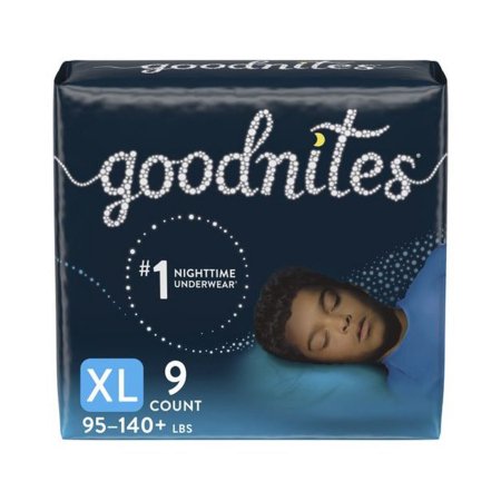 Goodnites - Male Youth Absorbent Underwear GoodNites Pull On with Tear Away Seams Size 6 / X-Large Disposable Heavy Absorbency - 53381