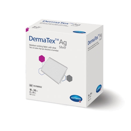 DermaTex Ag - Silver Moisture Wicking Fabric 10 X 36 Inch Rectangle Sterile - 15700002
