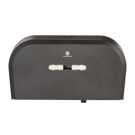 GP Pro - Toilet Paper Dispenser Black Plastic Manual 9 Inch Roll wall Mount - 59210