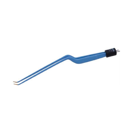 Olsen - Bipolar Forceps 7-3/4 Inch Length Surgical Grade Stainless Steel NonSterile NonLocking Bayonet Handle Straight 1.2 mm Smooth Tips - Symmetry Surgical - 90-7005