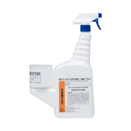 DECON-SPORE 200 Plus - Surface Disinfectant Cleaner Peroxide Based Pump Spray Liquid 16 oz. Bottle Scented Sterile - DS200-06-16Z-03