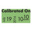 Market Lab - Pre-Printed Label Advisory Label Green Paper Calibrated On Brown 0.4 X 0.78 Inch - 6608-16