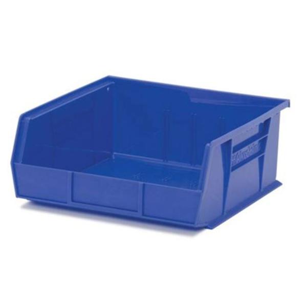 Marketlab Bin Organizer 11X10-7/8X5" Royal Blue Heavy Duty Polymer With Label Slot Ea - 6004-BL
