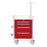 Market Lab - Emergency Cart Aluminum 24-1/2 X 29 X 36 Inch Red and White - 3950